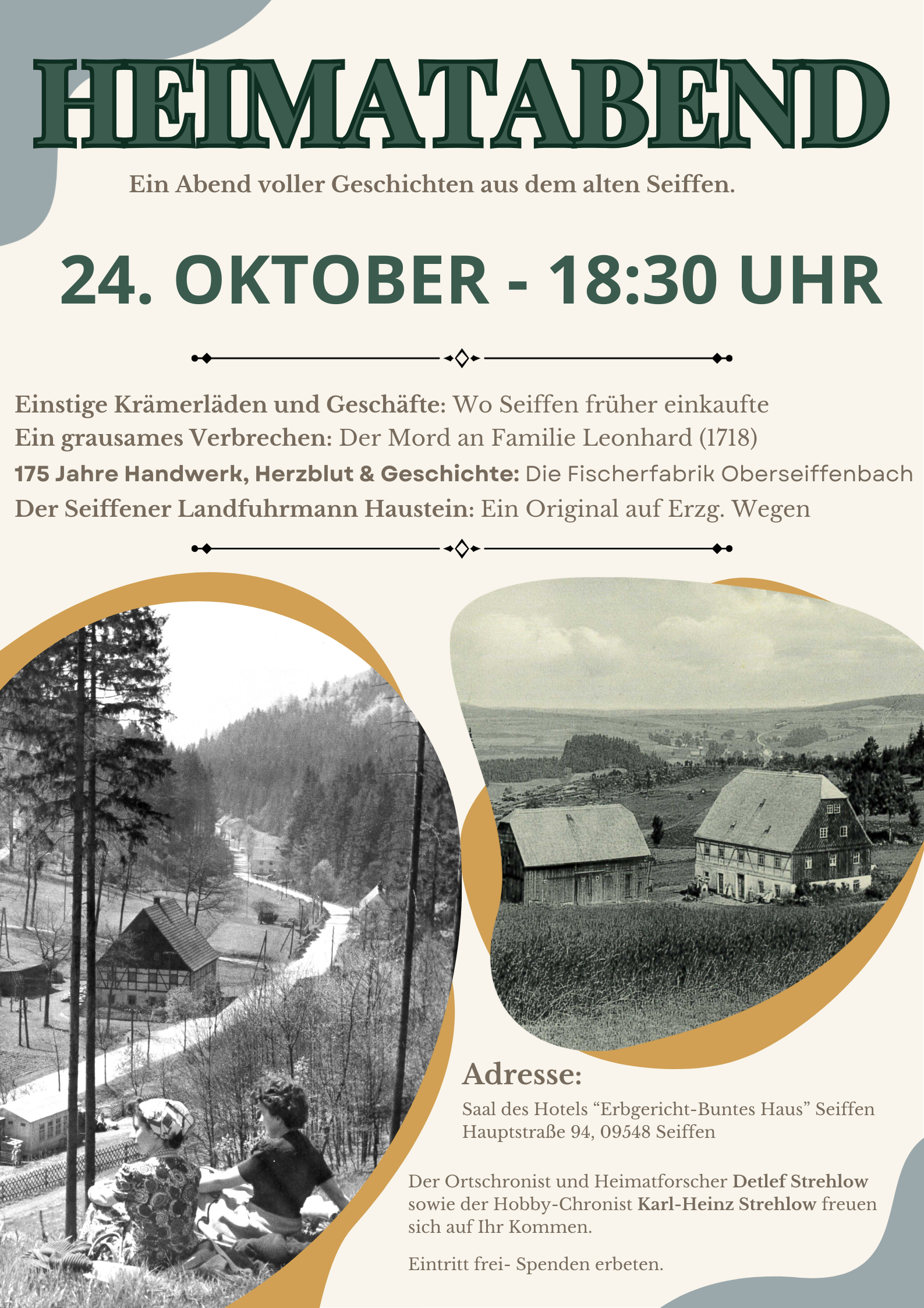 Heimatabend mit den Brüdern Strehlow 24.Oktober 2025 1