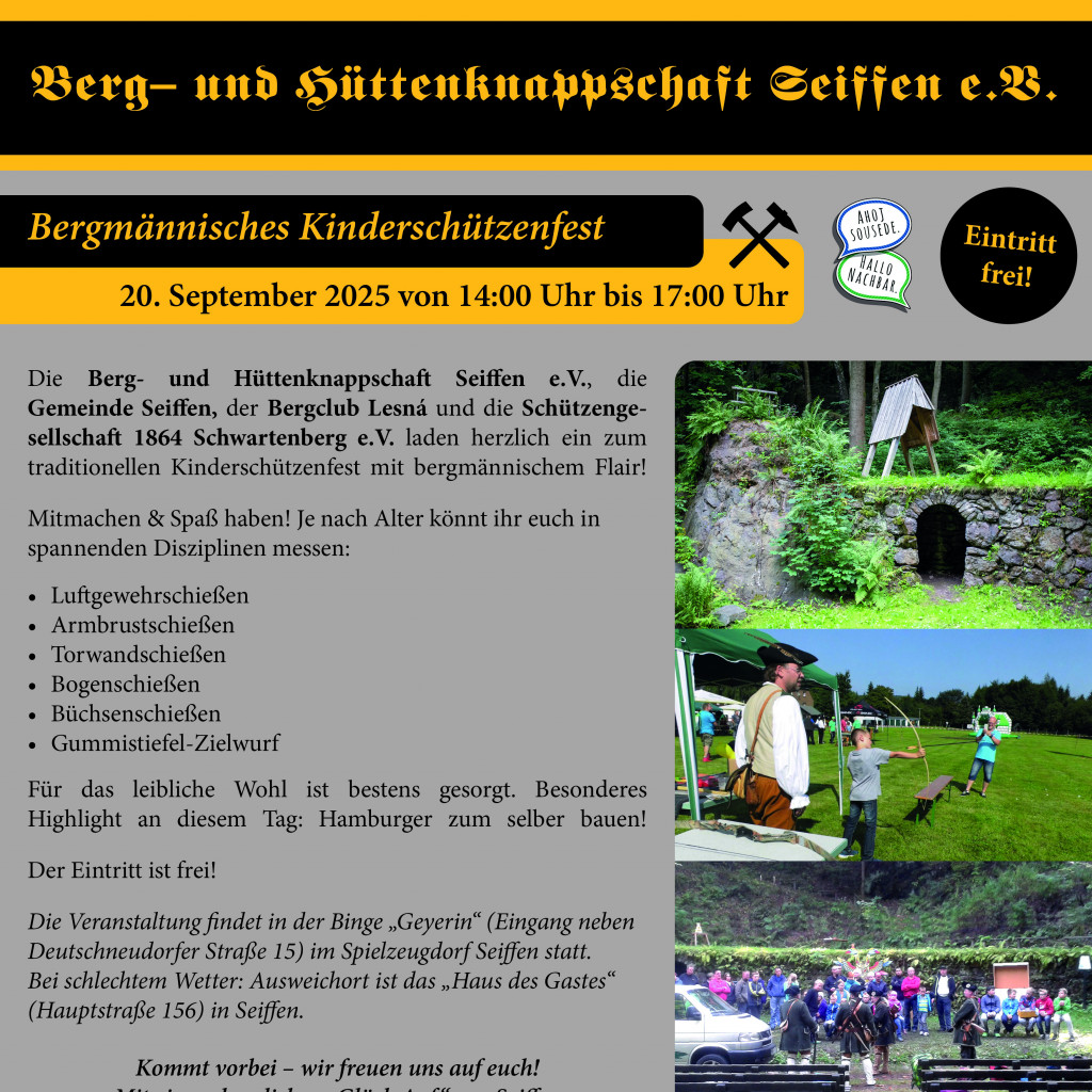 Bergmännisches Kinderschützenfest in der Binge am 20.September 2025 2
