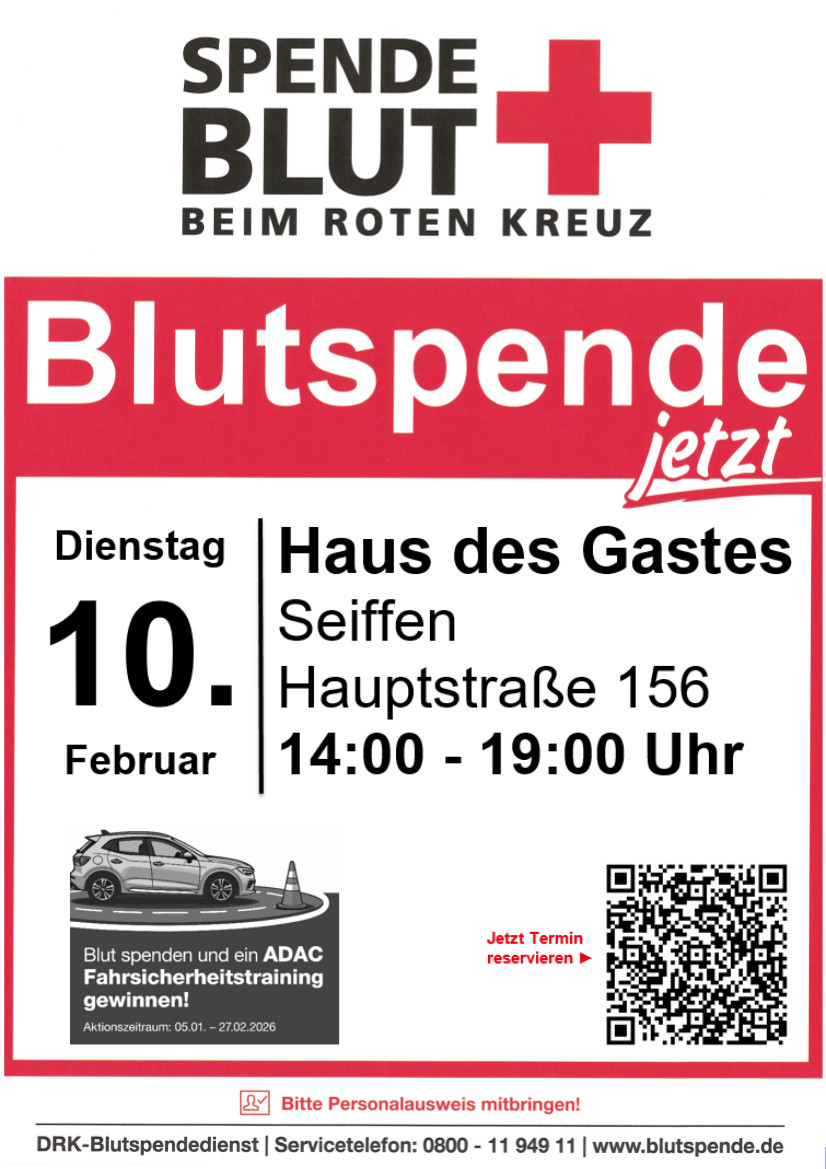 DRK Blutspende am 10.Februar 2026 1