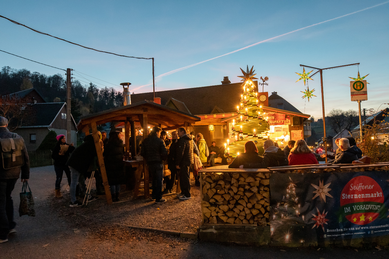 De Többermuddi auf dem Seiffener Sternenmarkt 2