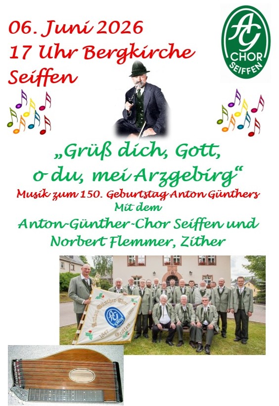 Gedenkgottesdienst 150. Geburtstages unseres Heimatdichters Anton Günther 1