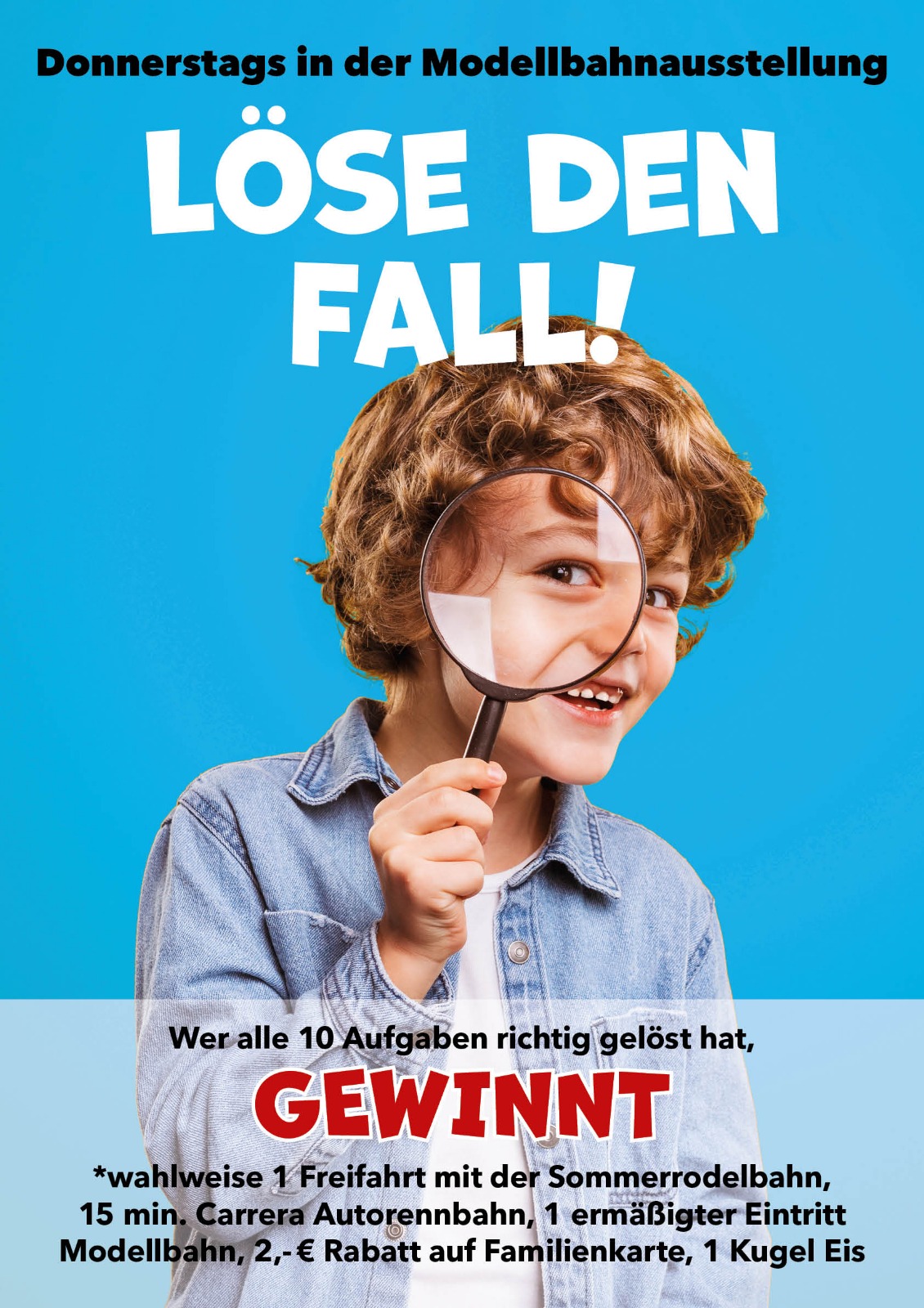 „Detektivspiel“ in der Modellbahnausstellung 7 „Detektivspiel“ in der Modellbahnausstellung 4