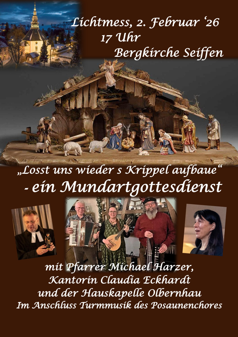 Mundartgottesdienst in der Bergkirche am 02.Februar 2026 1 Mundartgottesdienst in der Bergkirche am 02.Februar 2026 1