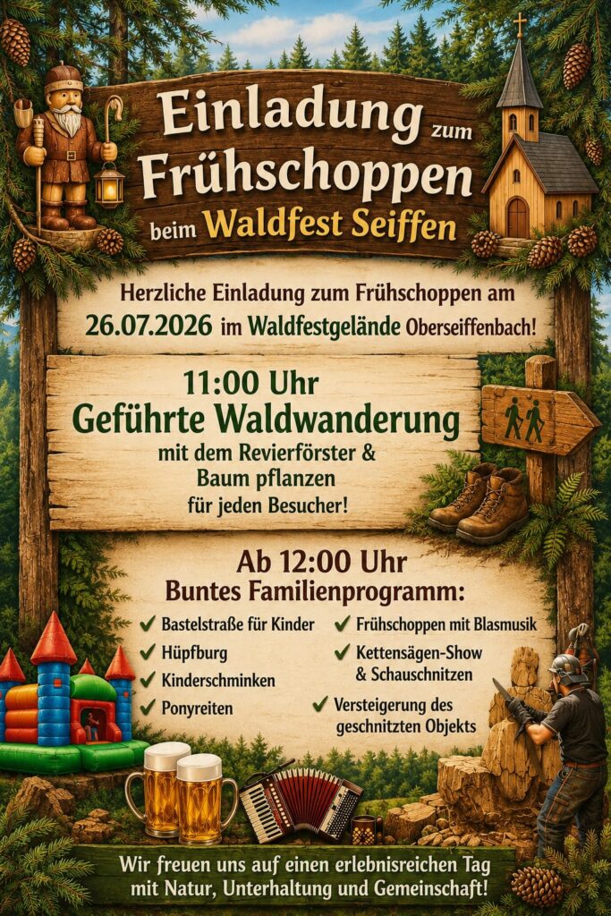 Musik im Waldfestgelände 25.+26.Juli 2026 3 Musik im Waldfestgelände 25.+26.Juli 2026 3