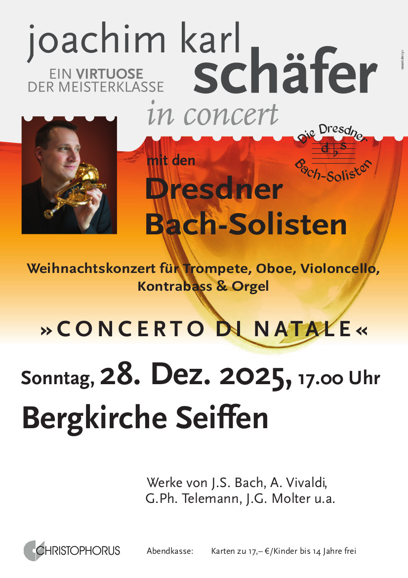 Weihnachtskonzert mit Joachim Karl Schäfer 28.Dezember 2025 1