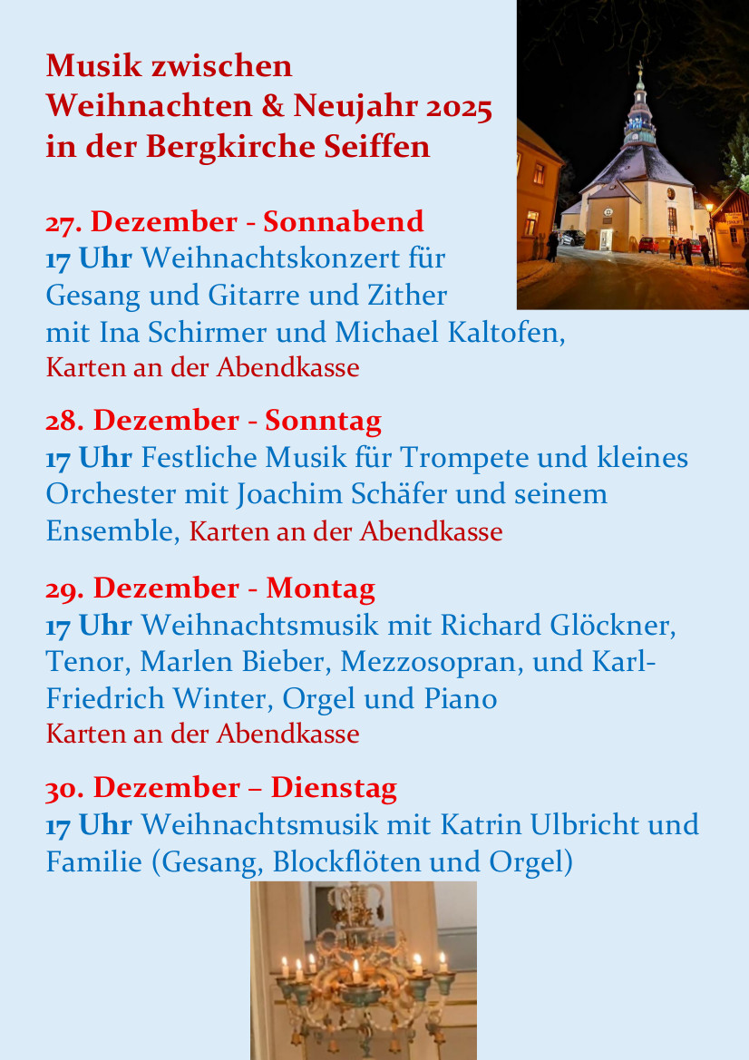 Musiken in der Bergkirche 1