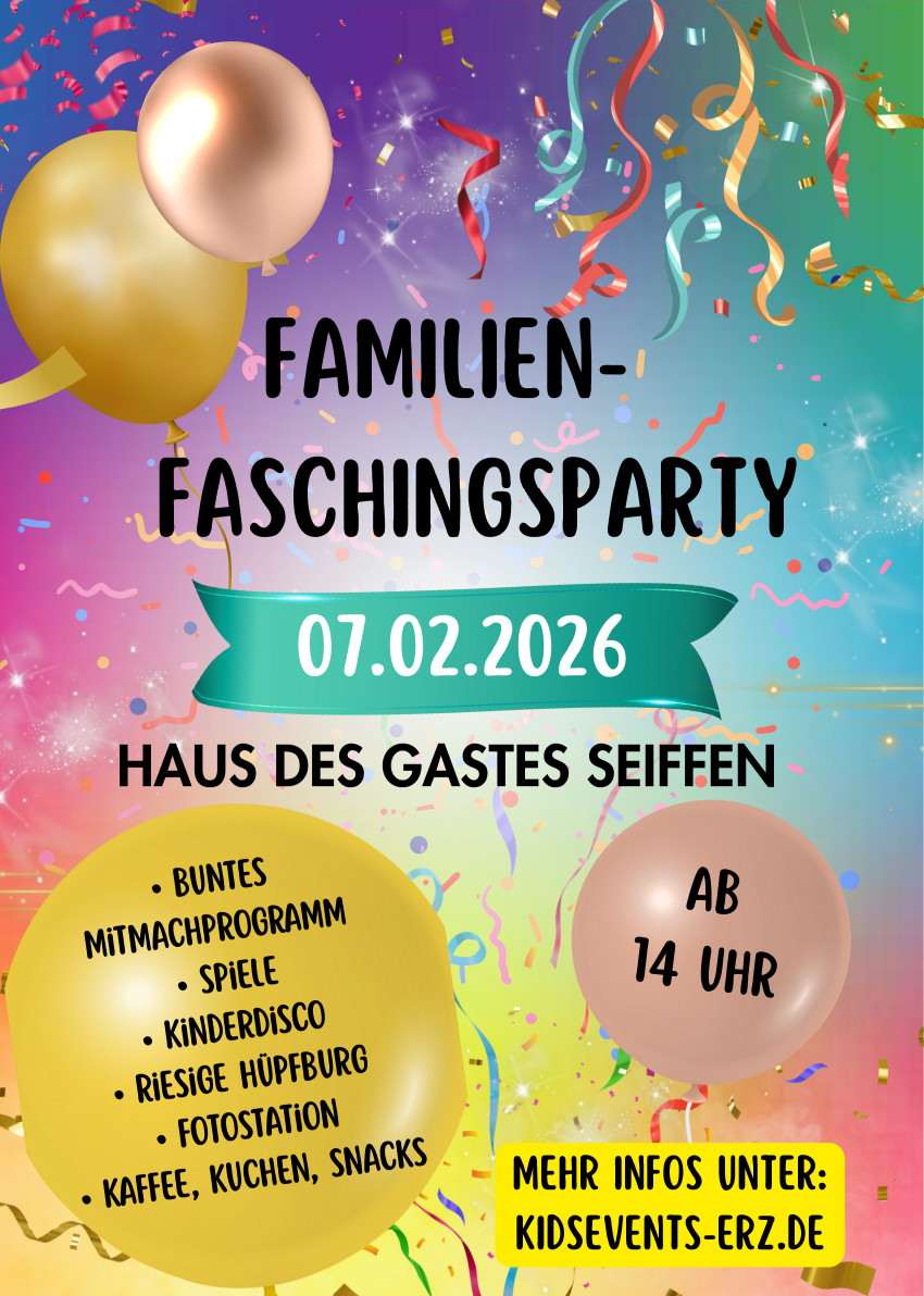 Familienfaschingsparty