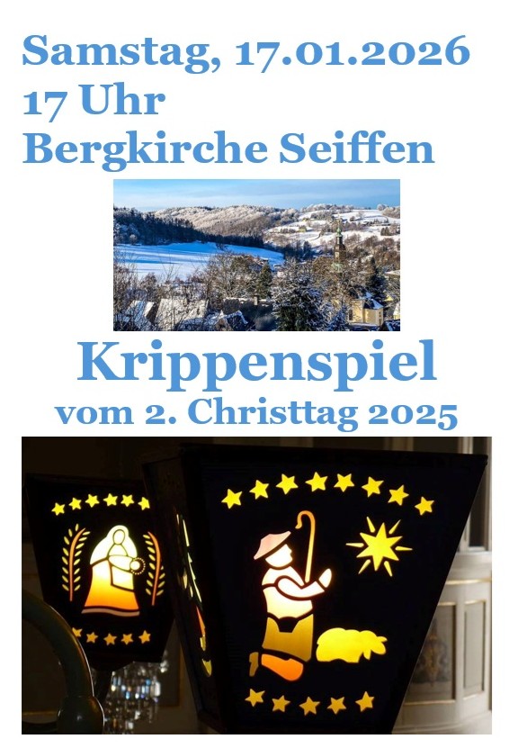 Krippenspiel in der Bergkirche am 17.Januar 2026 1