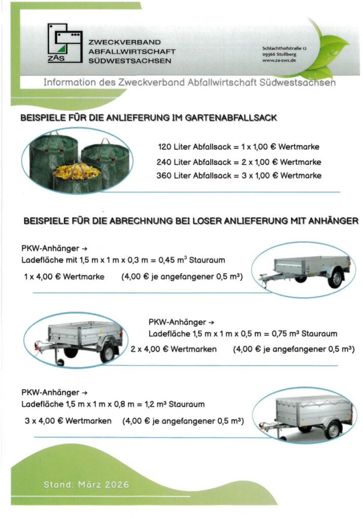 Restmüllsäcke und Grünschnitt-Entsorgung 2