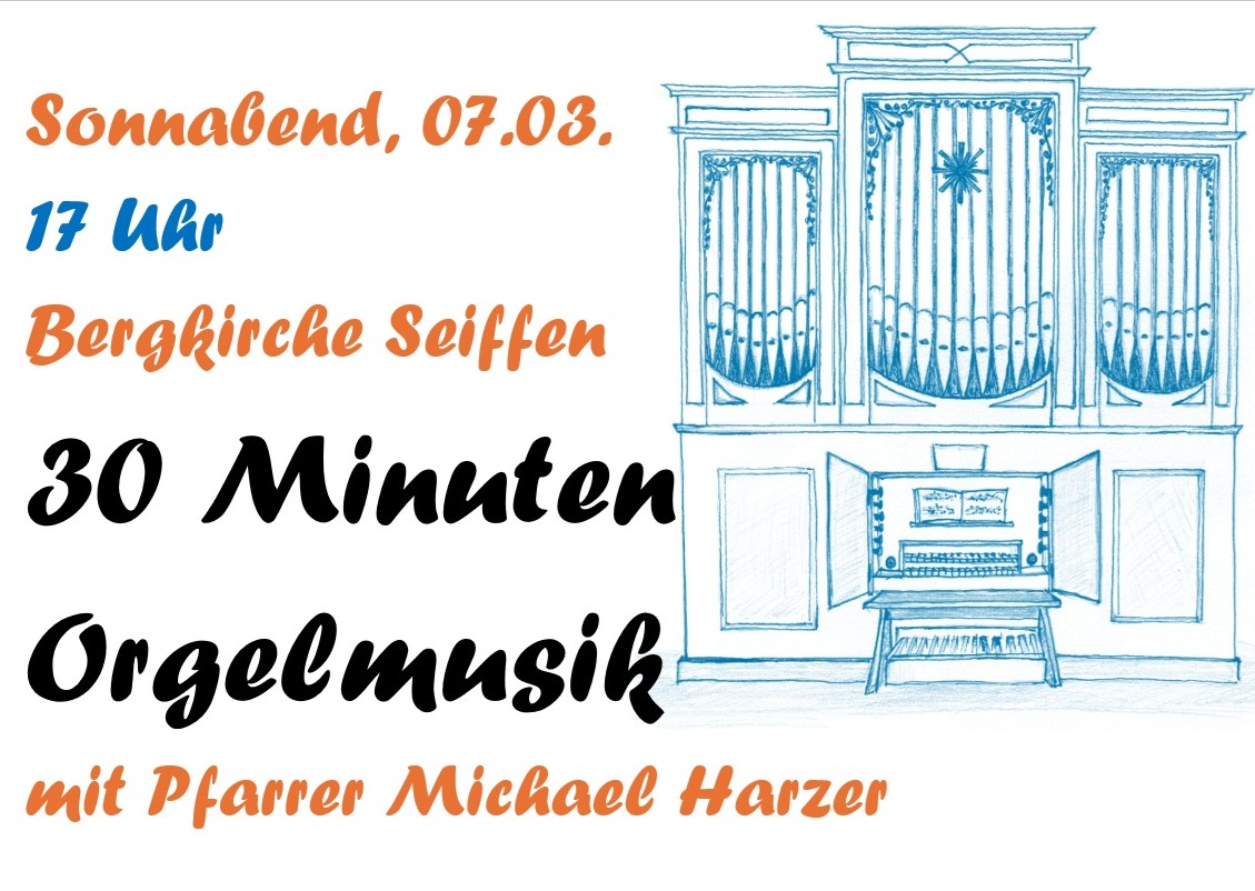 Orgelmusik in der Bergkirche am 07.März 2026 1