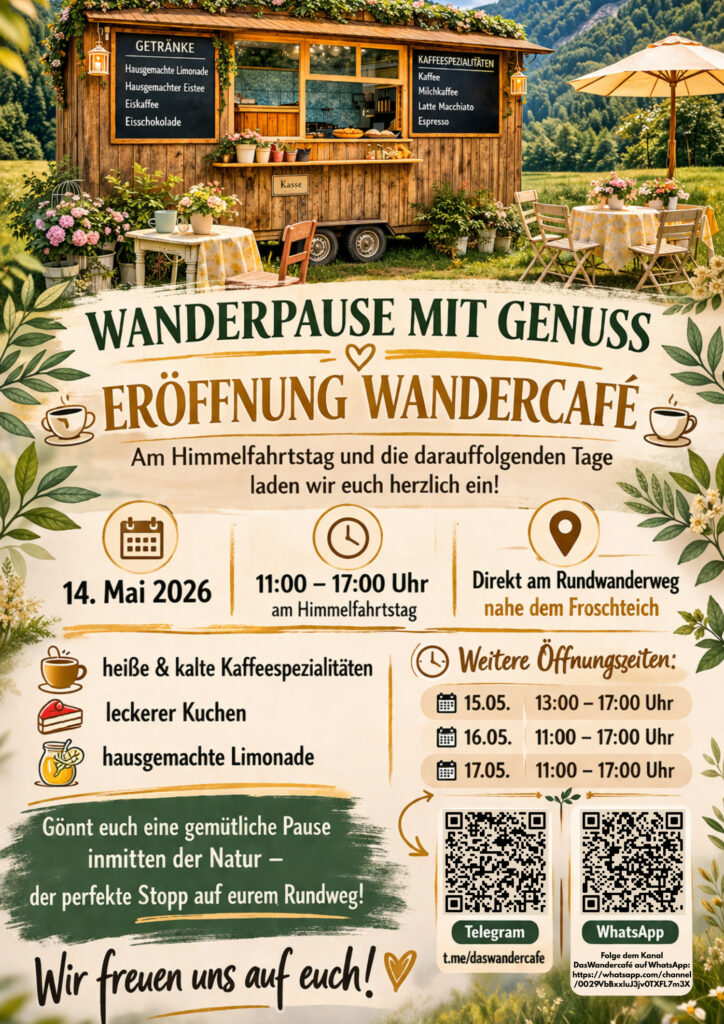 Wandercafe ab 14.Mai 2026 1