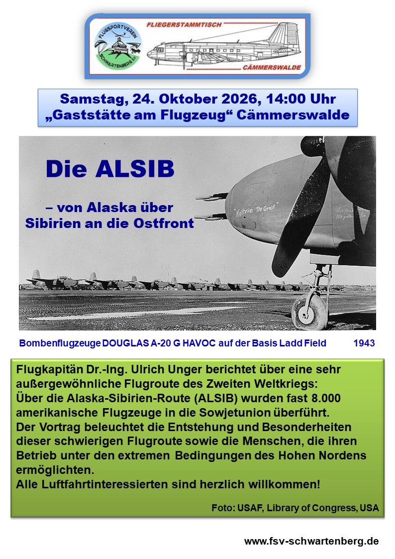 Fliegerstammtisch in Cämmerswalde