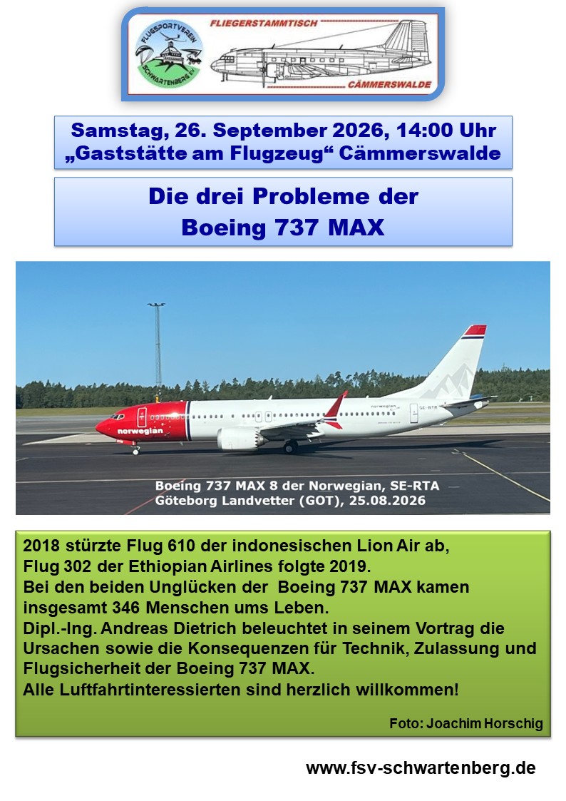 Fliegerstammtisch in Cämmerswalde