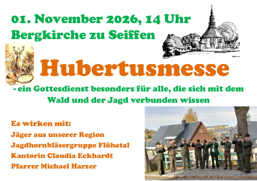 Hubertusmesse in der Bergkirche 1.November 1