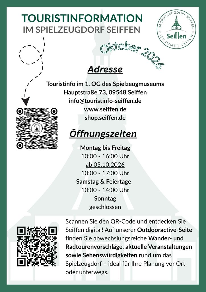 Veranstaltungen im Spielzeugdorf für Oktober 8