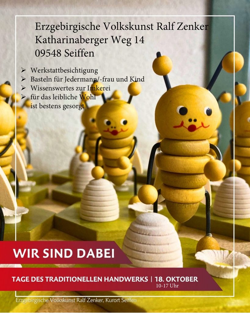 27.Tage des traditionellen Handwerks im Erzgebirge 17.-18.Oktober 2026 1